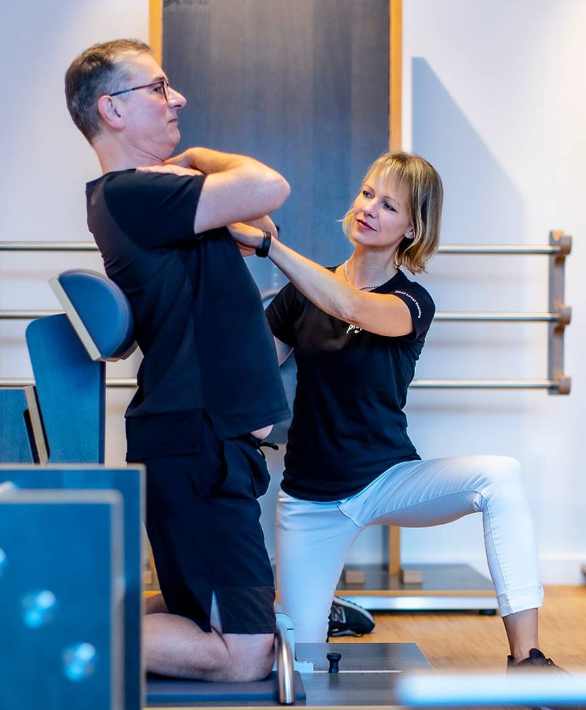 Atemtherapie am fle-xx Brustgerät – Physiotherapie am Kö-Bogen Düsseldorf